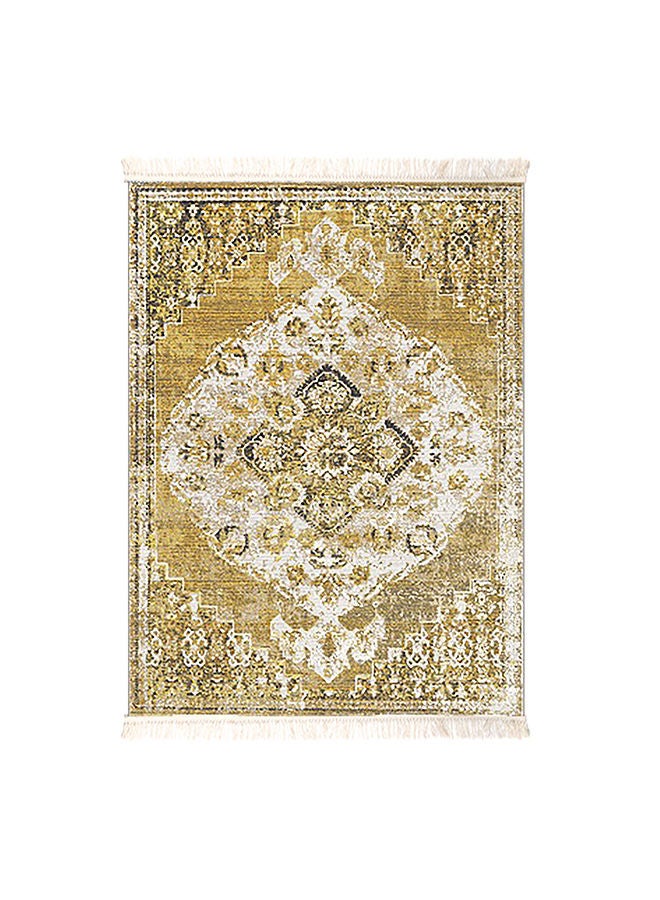 In-House Modern Design Turkish Rectangular Decorative Carpet - Beige - Image 3