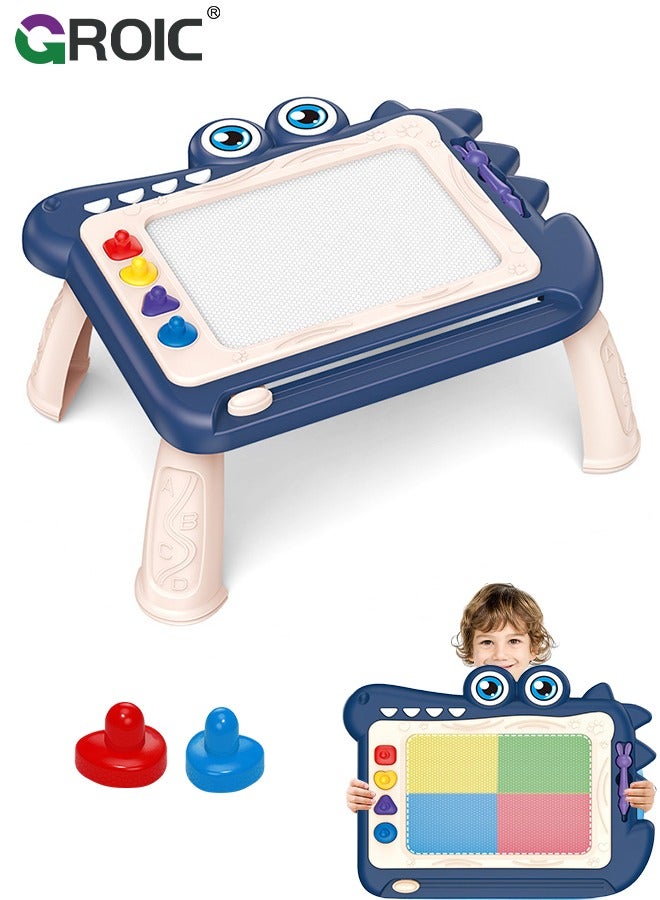 GROIC Large Dinosaur Magnetic Drawing Board Toddler Toys Erasable Doodle Board Creative Kids Toys Preschool Learning Toys Birthday Gift for Boys Girls - Image 1