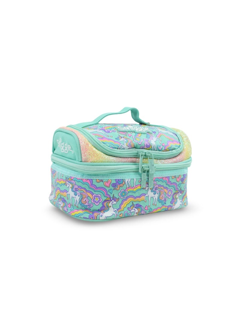 Smiggle Lunch Bag Unicorn Design – Mint - Image 1
