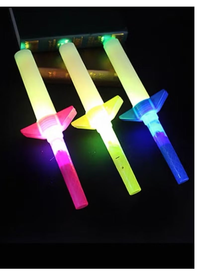 لعبة سيف متوهج قابل للتمدد للأطفال، عصا مضيئة وامضة - Image 3