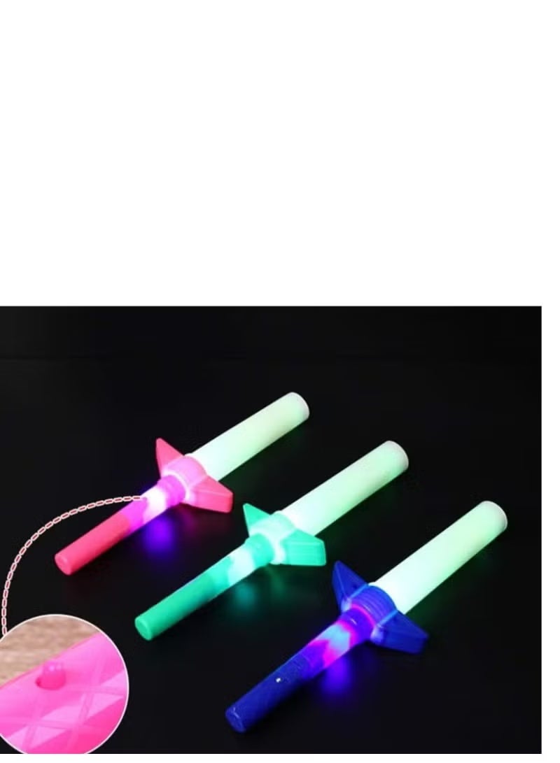 لعبة سيف متوهج قابل للتمدد للأطفال، عصا مضيئة وامضة - Image 2