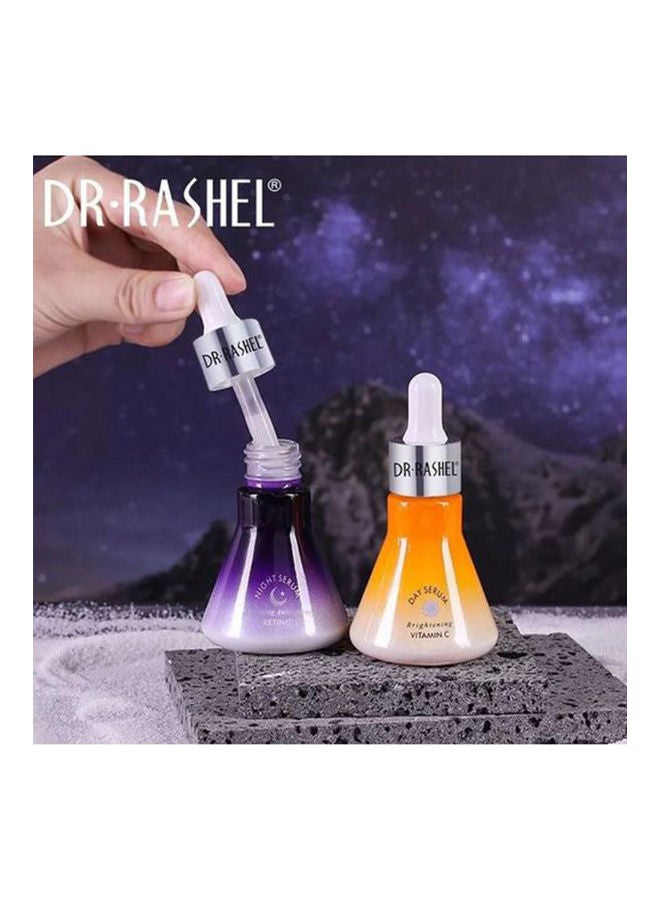 DR. RASHEL Vitamin C, Retinol Day And Night Face Serum 30ml - Image 2