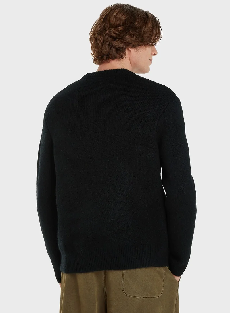 TOMMY JEANS Graphic Crew Neck Sweater