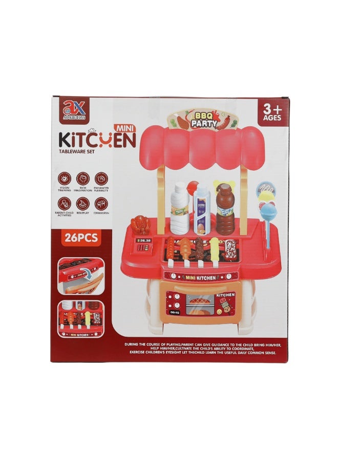 كيتشين سيت مجموعة مطبخ أطفال - 26 قطعة - Image 1