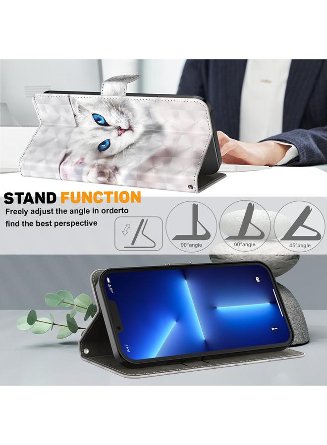 S-TOP Case For OPPO A16 / A16s / A54s 3D Painted Leather Phone Case - Image 5