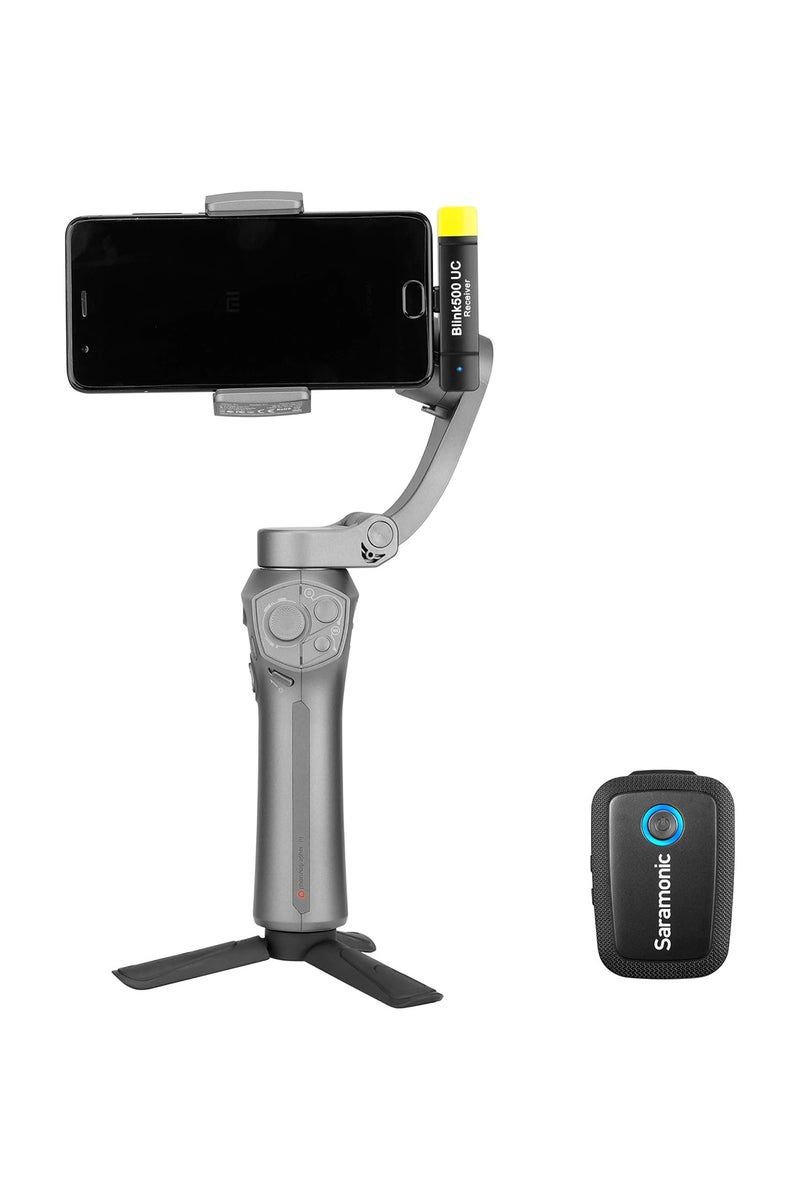 Saramonic Blink 500 B5 Wireless Clip-On Microphone System with Lavalier Mic & Dual USB-C Receiver – Ideal for Android Smartphones, Tablets & USB-C Devices - Image 2