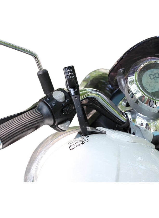 TONYON Bicycle Lock, Cable Lock, Combination Lock, Helmet Lock, Mountain And Road Bike Lock, Anti-Theft Steel Cable Lock, Ty4552 - Image 1