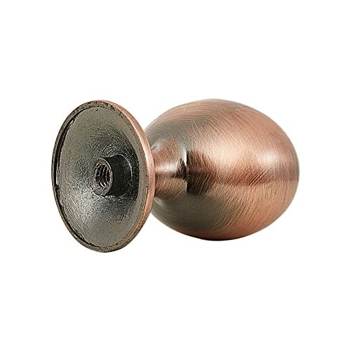 HARPOON Cabinet Hardware Knobs Round Furniture Mushroom Knob - 1.4 Inch 10 Pack Antique Copper - Image 2