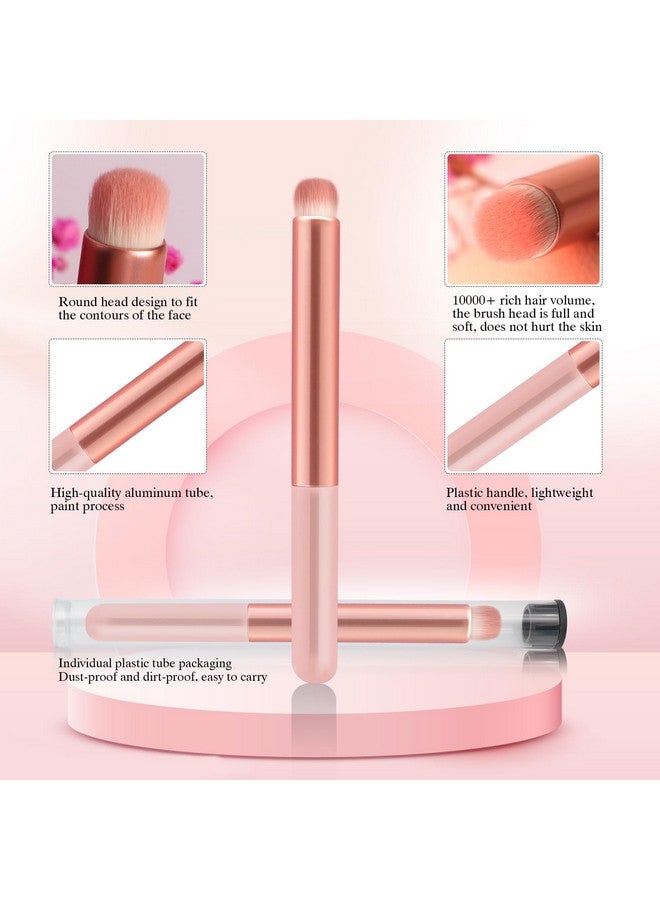 Banidy Lip Brush Lip Smudge Brushes Lipstick Brush With Tubes 3Pcs Lip Gloss Applicator Wands Lip Brushes Multipurpose Lip Makeup Brush Eyeshadow Brush Concealer Brush Lip Gloss Wands Applicator Tool Kits - Image 3
