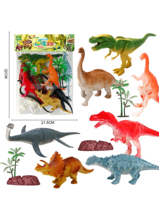Model Tank Aircraft Shopping Mall Supermarket Supply Boy Rewards Children's Suit Plate Tableware Toys-Color:53498 Hanging Bag [soft Rubber Hole Dragon Suit] 388-13  - Image 1