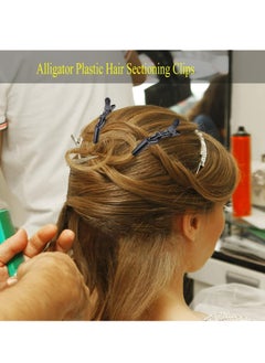 Oasisgalore 6-Pack Black Hair Clips: Salon Velcro Hair Clips, For Styling & Sectioning, Salon Quality.  - Image 4