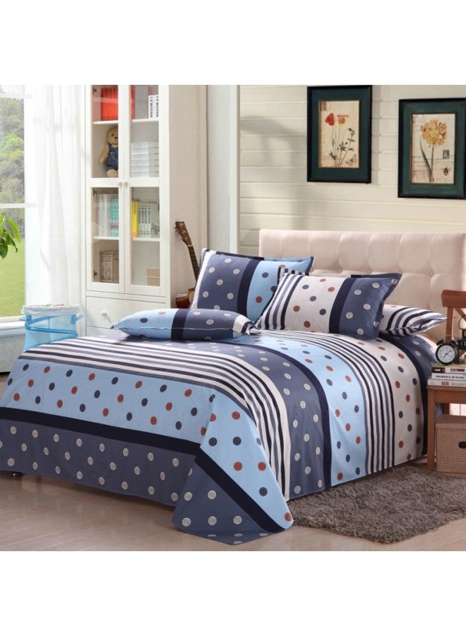 Bed Sheet Single Student Dormitory Single Double Bed Sanding Children's Cartoon Sheet Support A Generation Of Hair-Color:Noble-Specifications:[bed Sheets] 200x230cm - Image 1