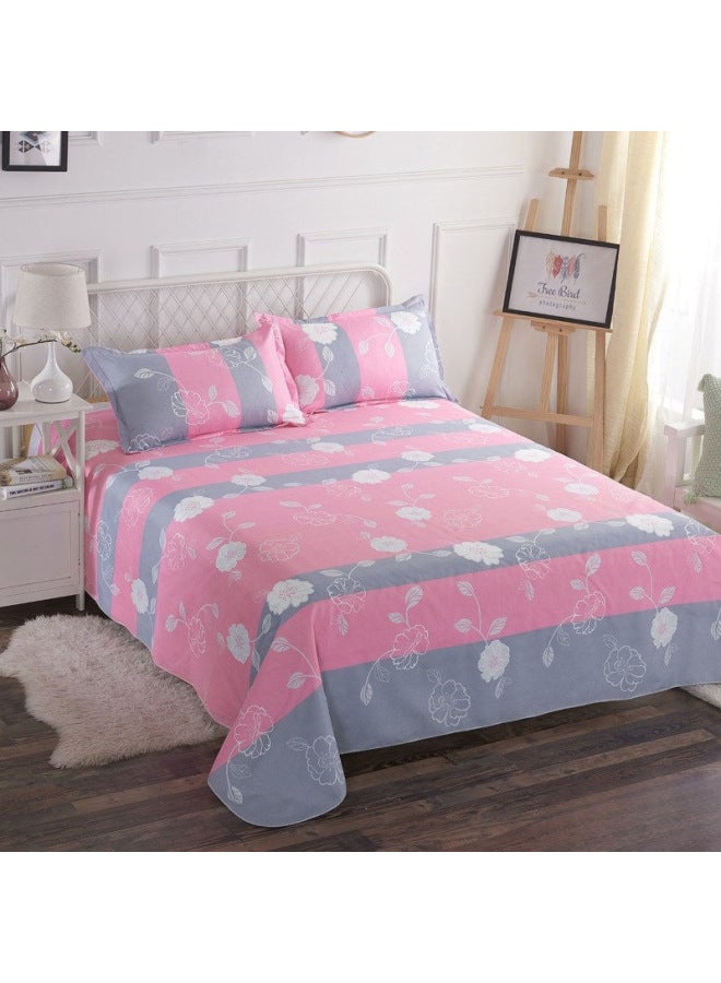 Bed Sheet Single Student Dormitory Single Double Bed Sanding Children's Cartoon Sheet Support A Generation Of Hair-Color:Noble-Specifications:[bed Sheets] 200x230cm - Image 5