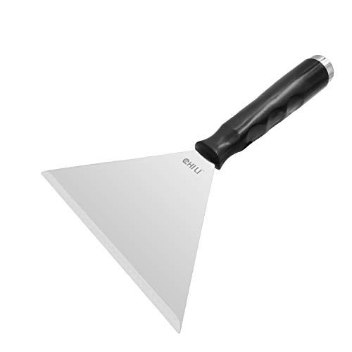 CHILI TOOLS 7 Inch Stainless Steel Pole Scraper -1.8mm Heavy Duty Blade, Ideal for Ceiling Paint Removal & Wallpaper Scraping, Fits CHILI Extension Pole, for DIY & Professional Use, Made In Taiwan - Image 1