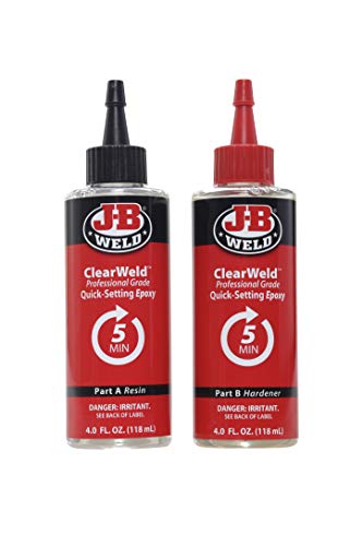 J-B WELD جبي كليرويلد إيبوكسي 8 أونصات - Image 3