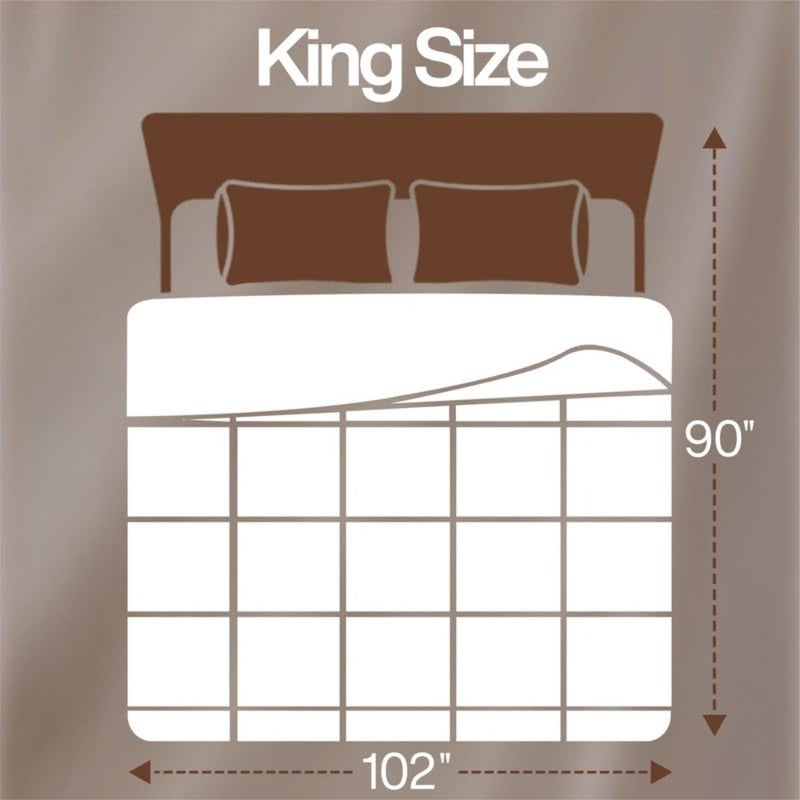 baihuoComforter Duvet Insert - Quilted Comforter with Corner Tabs - Box Stitched Down Alternative Comforter - Image 4