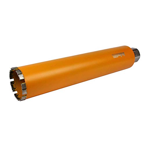 ArcherPro Archer PRO 3” in. Diamond Turbo Core Drill Bit/Hole Saw for Concrete Drilling and Masonry. 14” Drill Depth, 1-1/4” in. -7 Arbor for Core Drill Stand Rig, Dry and Wet Use - Image 1