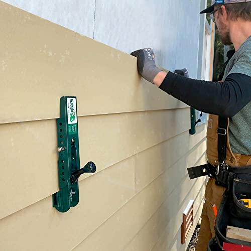 PacTool Gecko Gauge LP Siding Tool, The Original Home Siding Installation Kit - For Use with 7/16 Inch LP Engineered Wood Siding, Includes 2 Gecko Gauge Clamps for One Person Installation - Image 4
