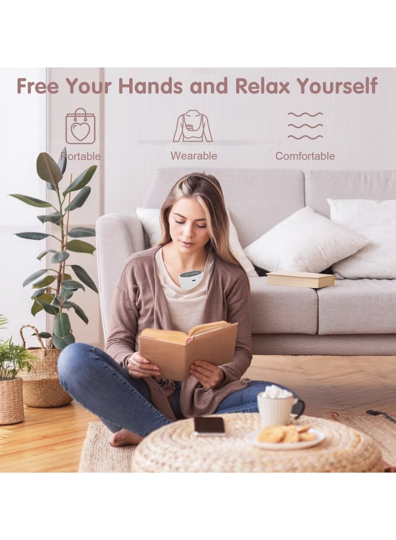 Sharpdo Wearable Breast Pump, Hands-Free  Cordless, 3 Modes, 9 Suction Levels, LCD Display, Memory Function, BPA-Free  Eco-Friendly, Easy to Clean, Great Value - Image 2