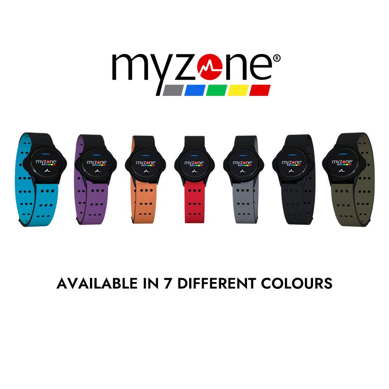 MYZONE MZ-Switch Replacement Arm & Wrist Straps - Purple - Vibrant, Adjustable & Comfortable Replacement Fitness Band for the MZ-Switch - Image 5