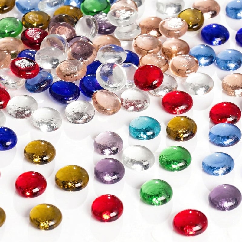 DomeStar Glass Filler Glass Blocks for Crafts mancala - Image 1