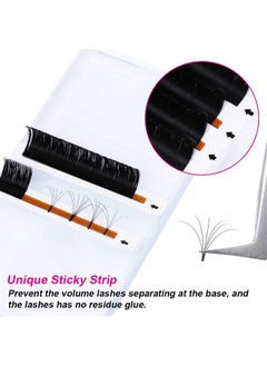FADLASH Eyelash Extension D Curl 0.07 15-20mm Mixed Tray Easy Fan Volume Lashes 2D-10D Volume Lash Extensions Self Fanning Eyelash Extensions by FADLASH  - Image 4