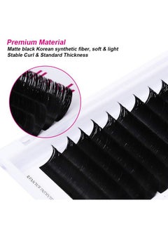 FADLASH Eyelash Extension D Curl 0.07 15-20mm Mixed Tray Easy Fan Volume Lashes 2D-10D Volume Lash Extensions Self Fanning Eyelash Extensions by FADLASH  - Image 5