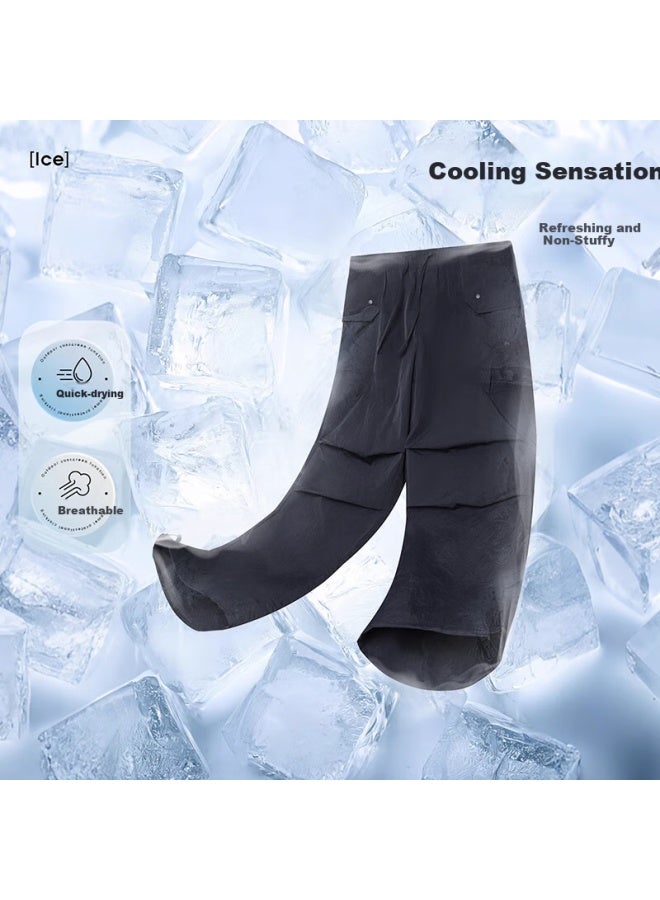 camel Outdoor Quick-Drying Pants Men'S Paratrooper Pants Summer Cool And Abrasion-Resistant Work Pants Breathable Sweat-Absorbent Sunscreen Sports Trousers Women Xl - Image 3