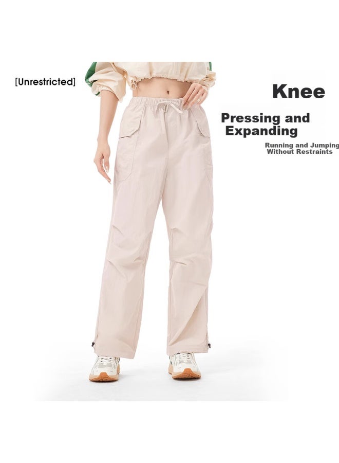 camel Outdoor Quick-Drying Pants Men'S Paratrooper Pants Summer Cool And Abrasion-Resistant Work Pants Breathable Sweat-Absorbent Sunscreen Sports Trousers Women Xl - Image 2