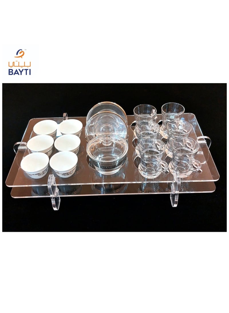 بيتى صينية الفاوانيا مستطيلة 6x6 أ 