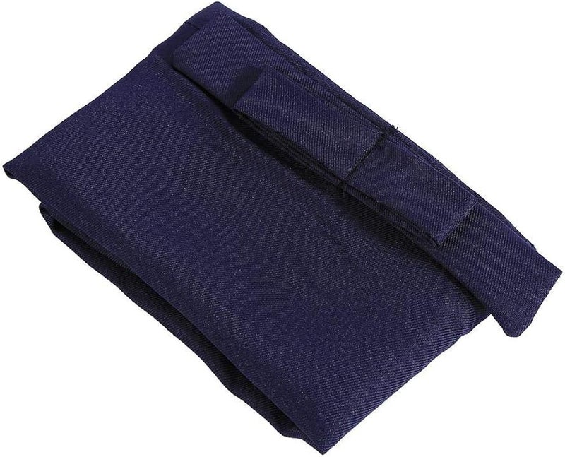 klarako Half Length Short Waist Apron Durable Waterproof Half Length Apron with Pockets Simple Color Short Apron Suitable for Kitchen Restaurant - Image 3