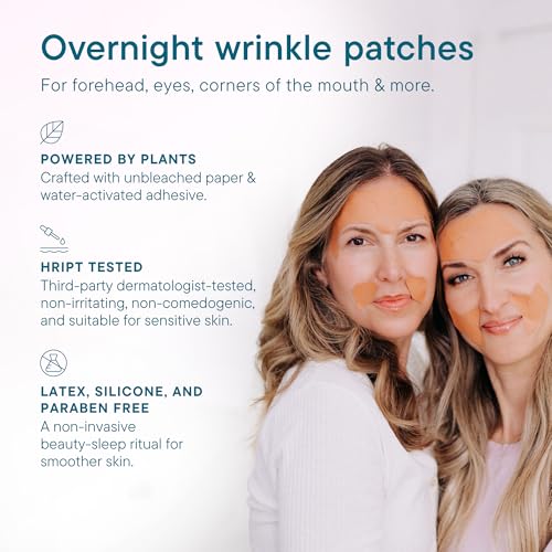 Frownies Facial Wrinkle Patches Bundle Forehead Between the Eyes 144 Corners of Eyes Mouth 144 Anti Wrinkle Patches Helps Smooth Frown Lines and Smile Lines - Image 5