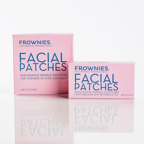 Frownies Facial Wrinkle Patches Bundle Forehead Between the Eyes 144 Corners of Eyes Mouth 144 Anti Wrinkle Patches Helps Smooth Frown Lines and Smile Lines - Image 2