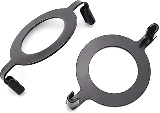 OZXNO OZXNO E26 Phenolic Socket Lamp Harp Saddle Base,  2 PCS Lampshade Holder Non-slip UNO Collar Ring Adapter for E26  - Image 1