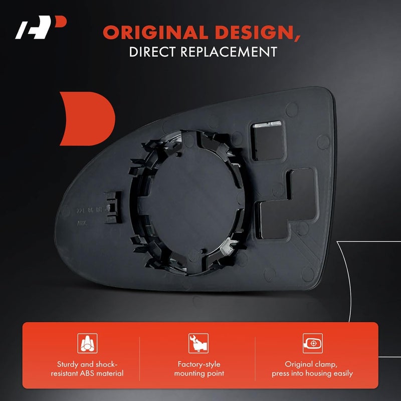 A-Premium Right Passenger Side Mirror Glass for Hyundai Accent - Image 5