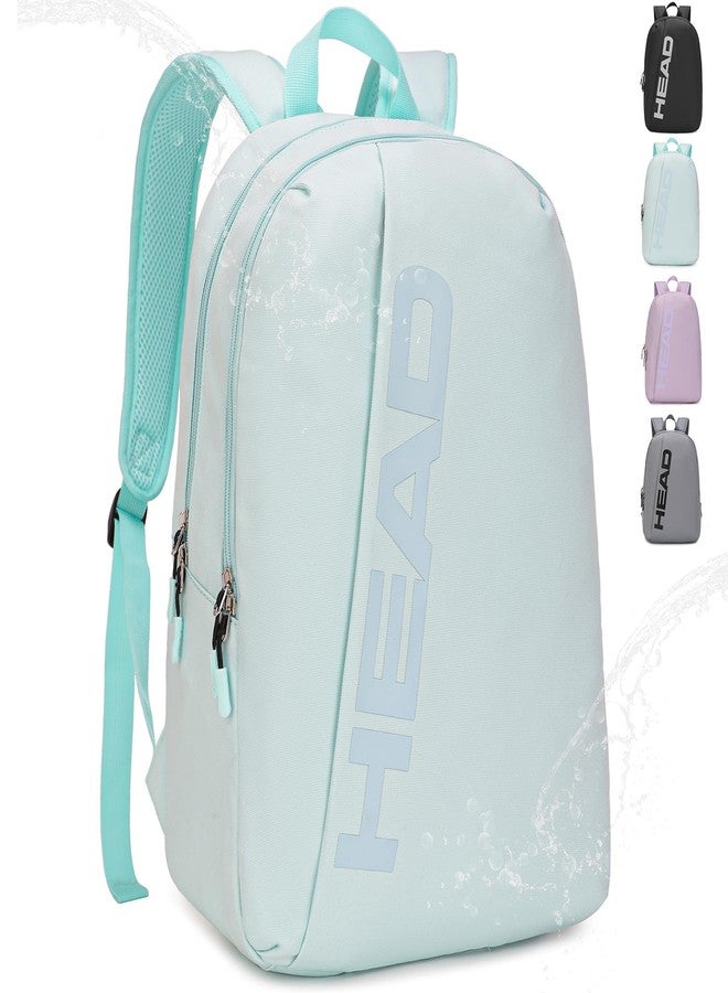 HEAD حقيبة ظهر رياضية مقاومة للماء للنساء والرجال، حقيبة سفر كبيرة غير رسمية للكلية/عطلة نهاية الأسبوع/العمل/اللياقة البدنية، حقيبة لابتوب 15.6 بوصة خفيفة الوزن، حقيبة كمبيوتر، حقيبة ملاحظات - Image 1