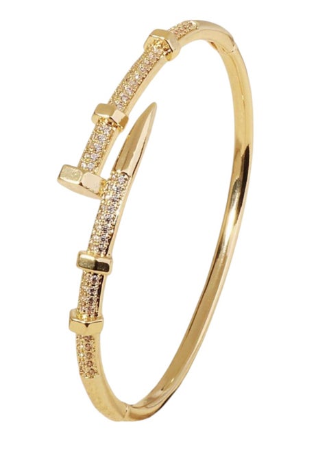 New Style High Quality Personalized Zirconia Open Bangle
