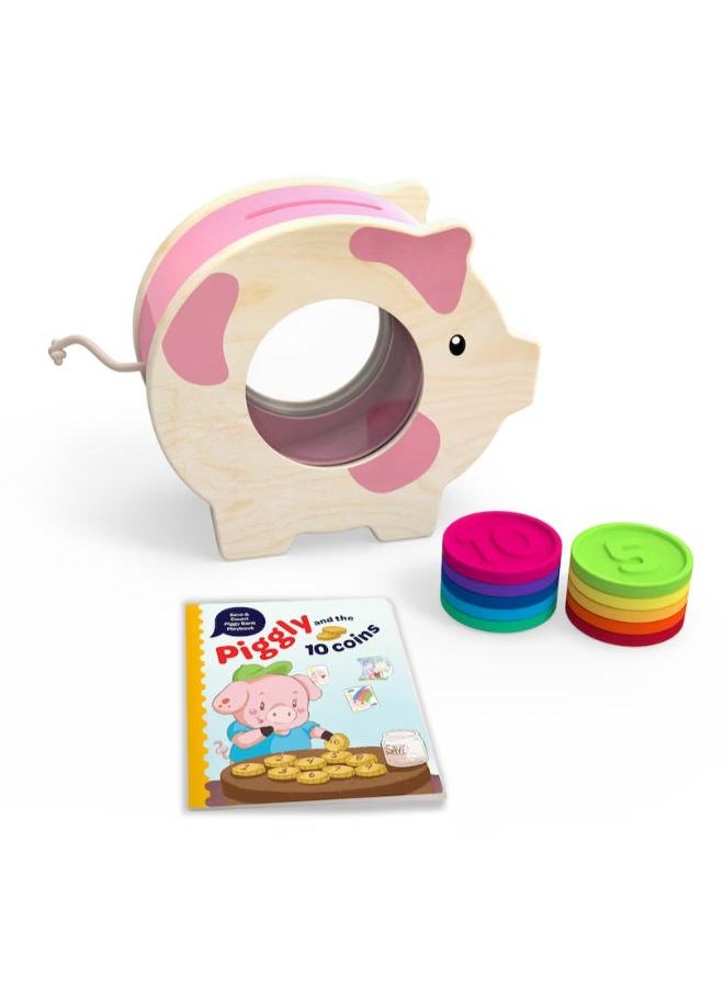 BATTAT Counting Piggy Bank Multicolor 