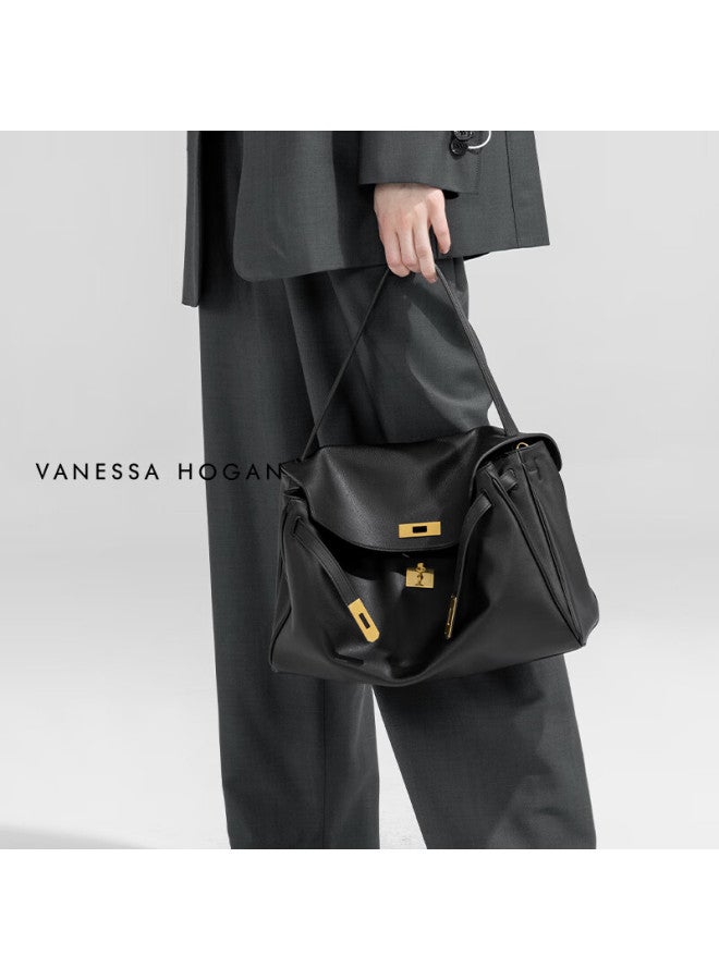 Vanessa Hogan حقيبة فاخرة من جلد البقر الطبقة الأولى للنساء من فانيزا هوغان في إتش، حقيبة كتف، هدية عيد ميلاد للزوجة أو الصديقة - Image 4
