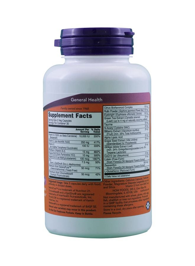 Now Foods Clinical Strength Ocu Support Dietary Supplement - 90 Capsules - Image 2