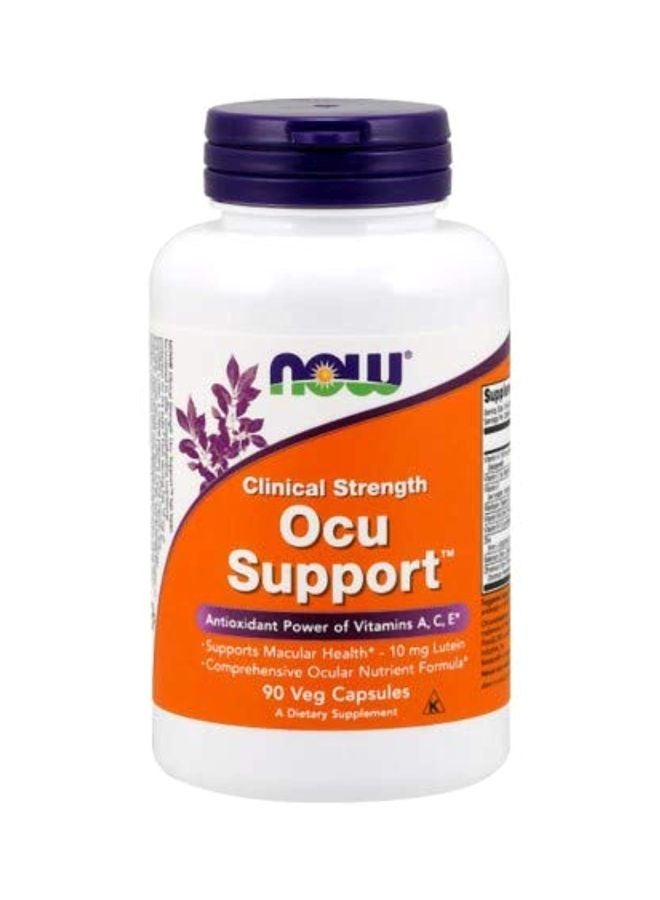 Now Foods Clinical Strength Ocu Support Dietary Supplement - 90 Capsules - Image 1