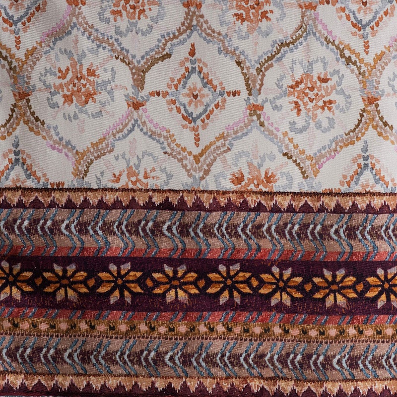 Maison d' Hermine Tablerunners 100% Cotton Decorative Tablerunner Table Cover  Holiday  Dinner  Wedding & Dining  Fair Isle (Single Layer) - Thanksgiving/Christmas (14.50""x36"") - Image 3