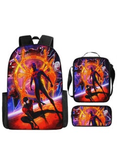 Spider-Man Spider-Man Student Backpack Three-Piece Set 29*16*42cm 
