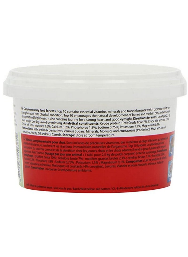 بيفار أفضل 10 أقراص فيتامينات متعددة للقطط 180 قرصًا - Image 2