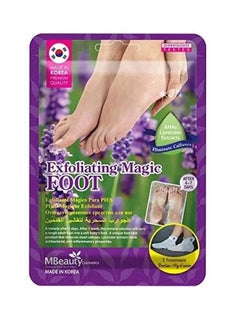 MBeauty Magic Foot Socks Lavender Exfoliating Foot Socks - 40 gm  - Image 1
