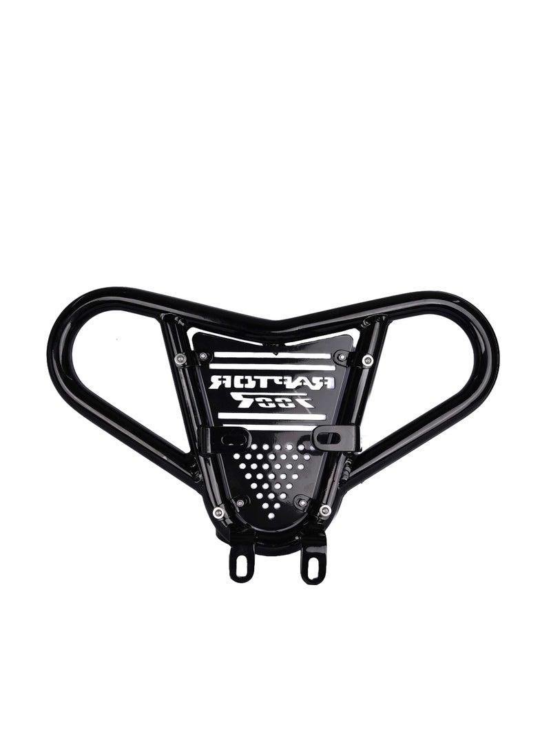 Raptor Raptor 700R Heavy Duty Front Bumper for ATV, Black  - Image 4