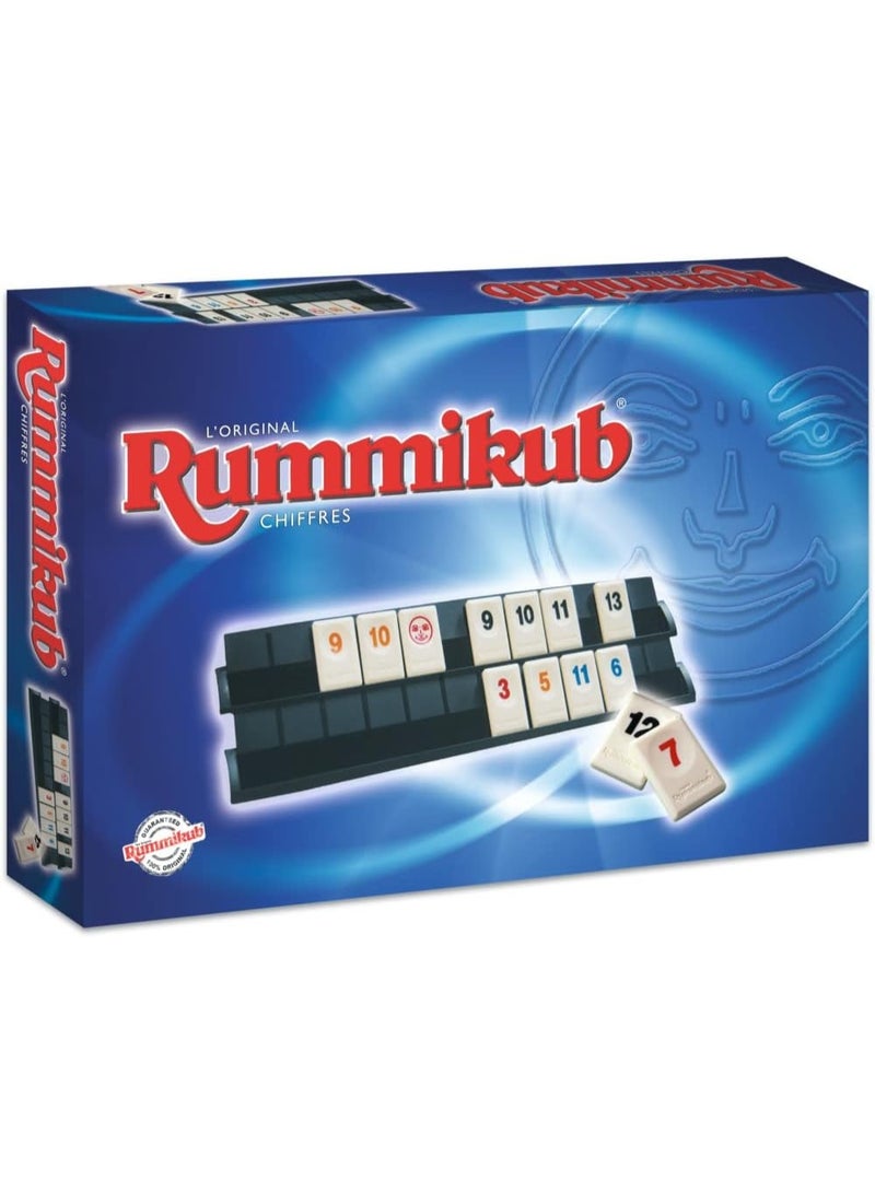 Rummikub The Original Classic Rummy Tile Board Game Strategic Family Night Activity for Kids Teens and Adults Competitive Number Sequencing Puzzle Set Includes 106 Tiles and 4 Racks for 2-4 Players Ages 7 and Up STEM Educational Learning Toy for Pattern Recognition and Logical Planning Best Selling Multiplayer Tabletop Game for Home Entertainment Social Gatherings and Travel Gift Idea Pressman Edition Professional Strategy Tile-Laying Game - Image 2