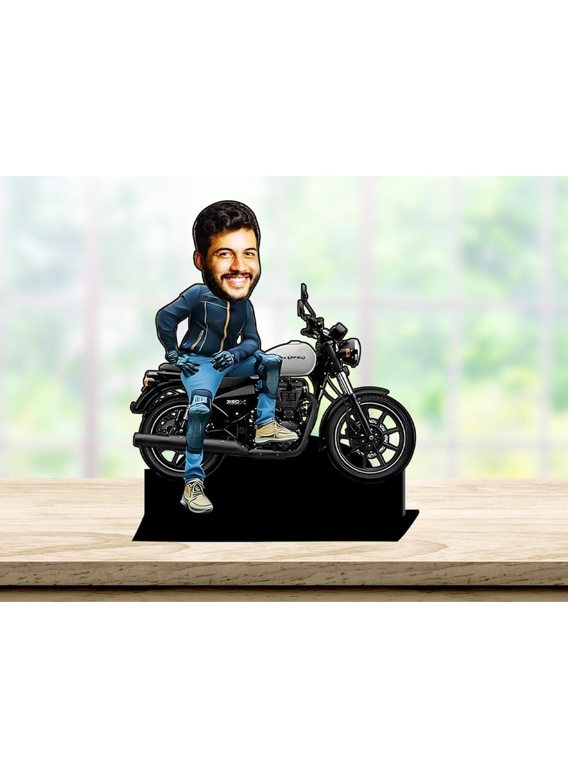 Incredible Gifts India Incredible Gifts Personalized 3D Bike Caricature Gift for Bike Lovers  - Image 2