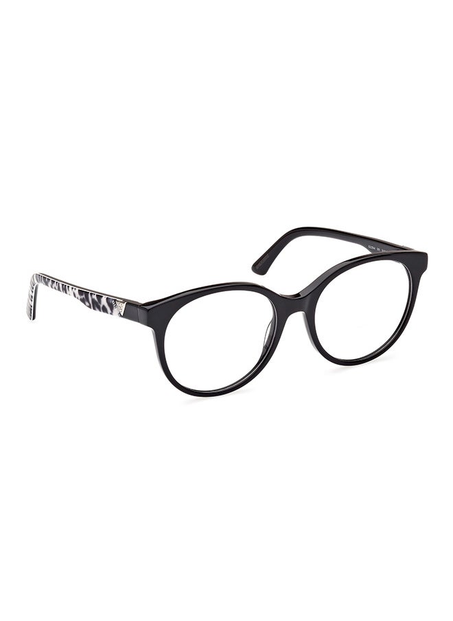 GUESS - Women's Round Eyeglass Frame - GU294400155 - Lens Size: 55 Mm - Image 1