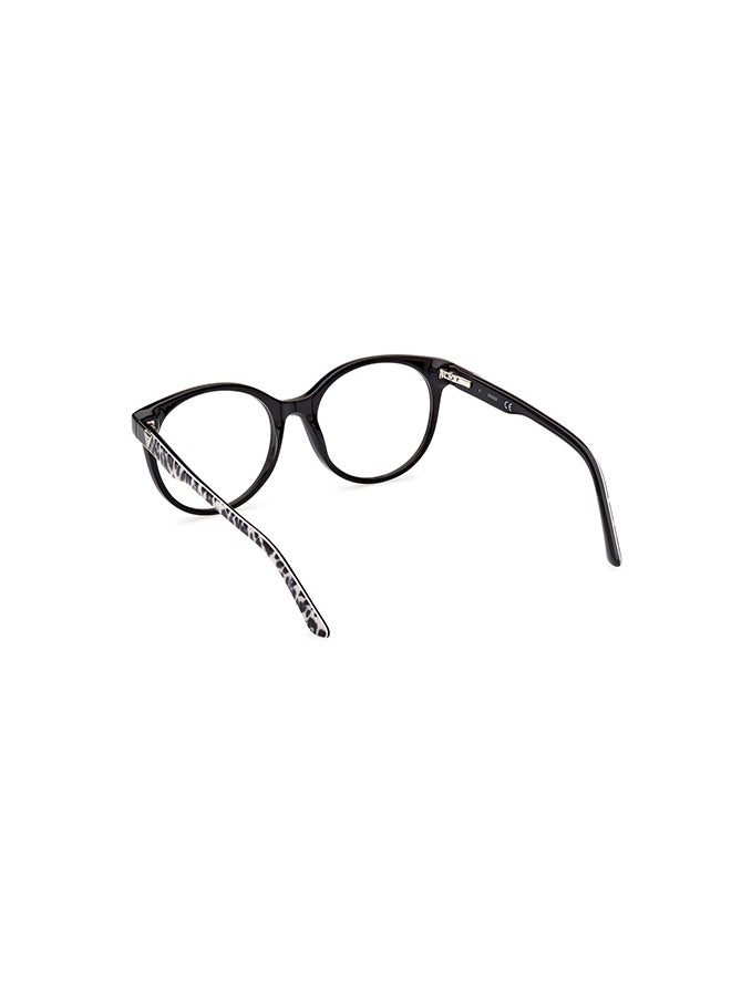 GUESS - Women's Round Eyeglass Frame - GU294400155 - Lens Size: 55 Mm - Image 1